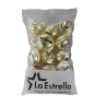 CASCABELES ORO No. 6 PAQUETE C/15 PIEZAS 1.5 CM.