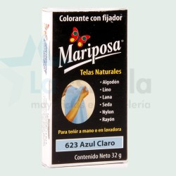 COLORANTE MARIPOSA EN PASTILLA AZUL CLARO 623 / 100