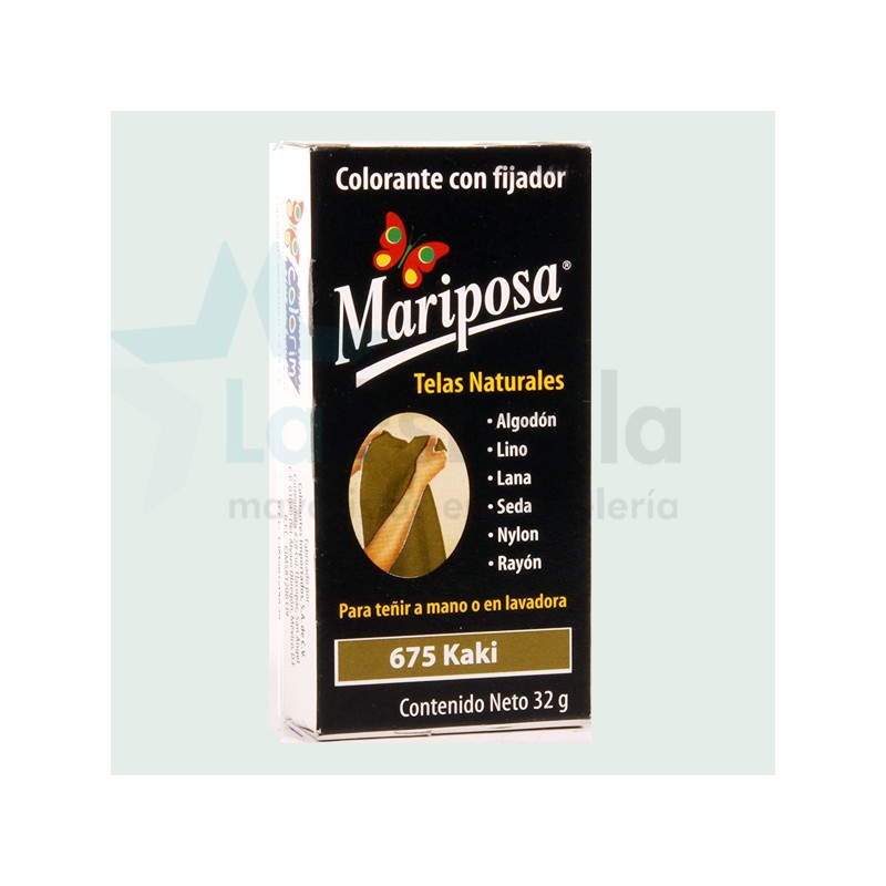 COLORANTE MARIPOSA EN PASTILLA KAKI 675 / 100