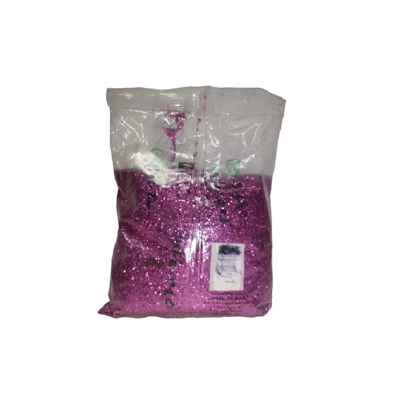 DIAMANTINA 1KG GRUESA ROSA/SALMON C40 1/12