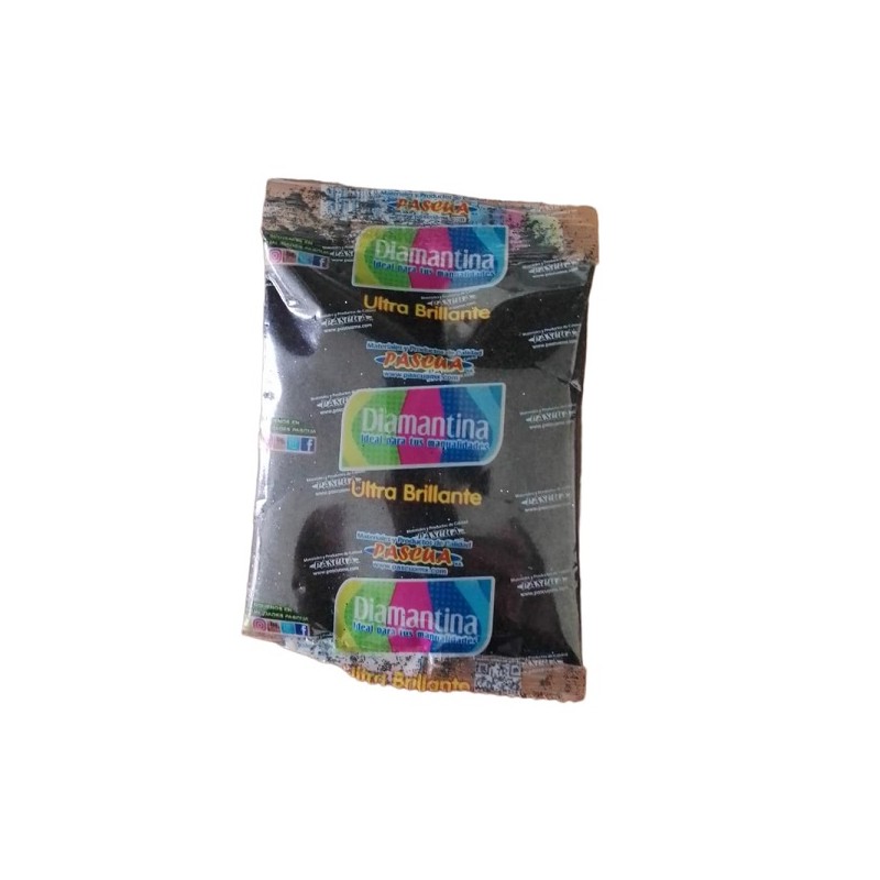 DIAMANTINA DELGADA DE 50 GRS NEGRO 20 / 100