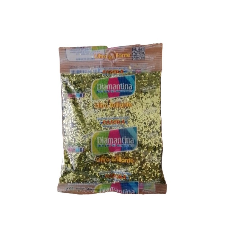 DIAMANTINA DELGADA DE 50 GRS VERDE LIMON C15 20 / 100