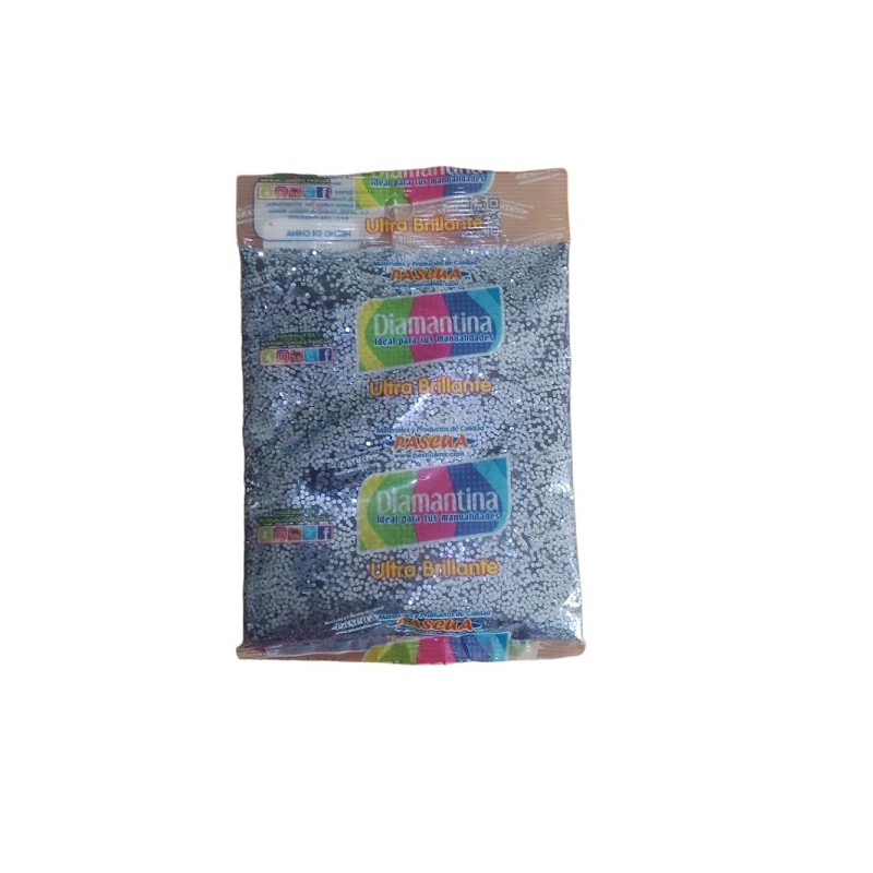 DIAMANTINA GRUESA DE 50 GRS AZUL CIELO C40 20 / 100
