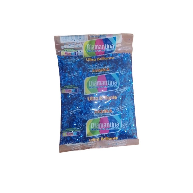 DIAMANTINA GRUESA DE 50 GRS AZUL REY C40 20 / 100