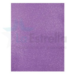 FOAMY EN PLIEGO DIAMANTADO PASCUA LILA 55 X 43 / 10
