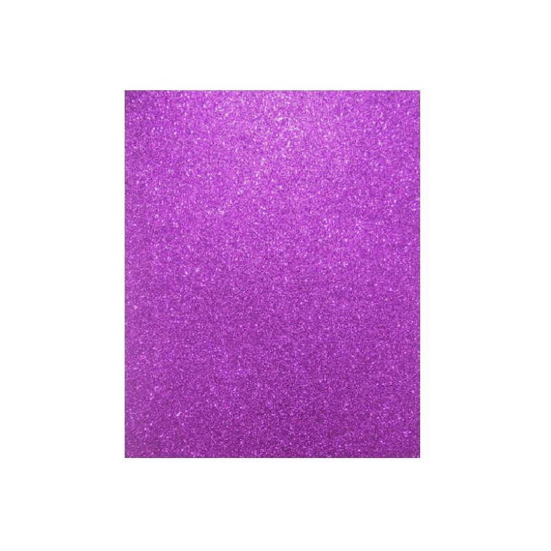 FOAMY T/C BARRILITO C/DIAMANTINA Y ADHESIVO MORADO 2mm ESPESOR FCG007A PQTE C/10 H. 12 /96
