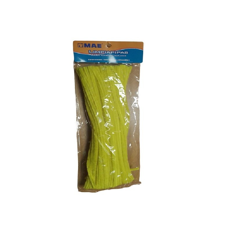 LIMPIA PIPAS AMARILLO MANGO L100AM (1/100)