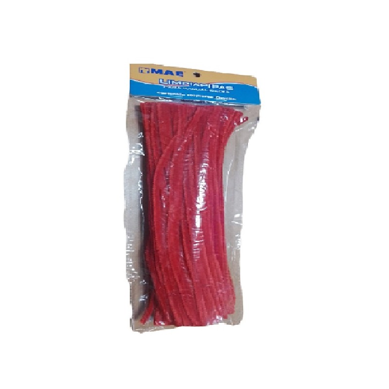 LIMPIA PIPAS ROJO L100-RJ (1/100)