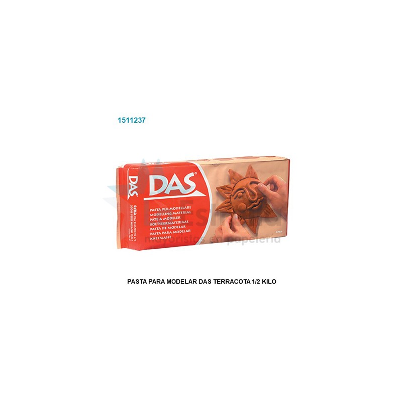 PASTA PARA MODELAR DAS TERRACOTA 1/2 KILO /24