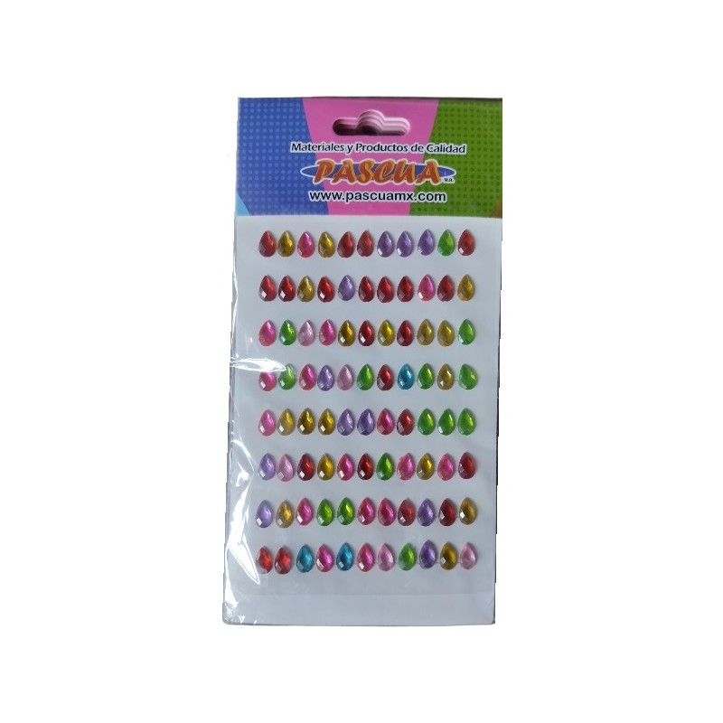 PIEDRAS PASCUA GOTAS COL SURTIDOS PIED-GOTA173 / 12