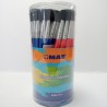 PINCEL ESCOLAR MAE NUM. 7 AL 12 C/72 PIEZAS MOD. PSB712
