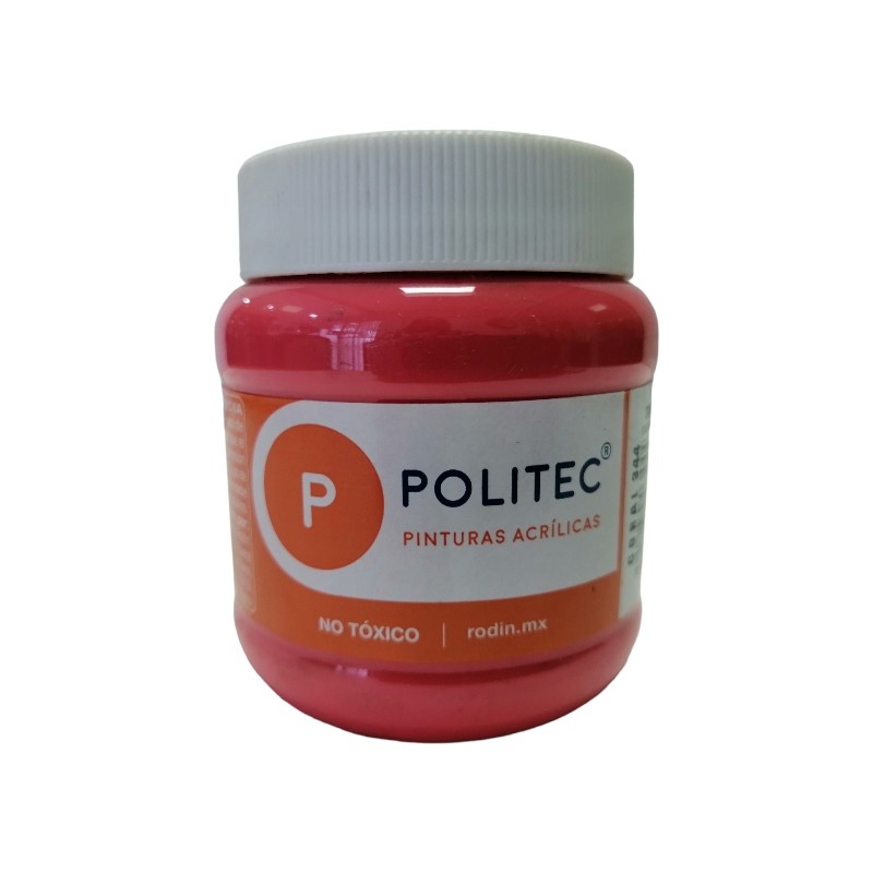 PINTURA ACRIL POLITEC ESC 250 ML CORAL 344   /12