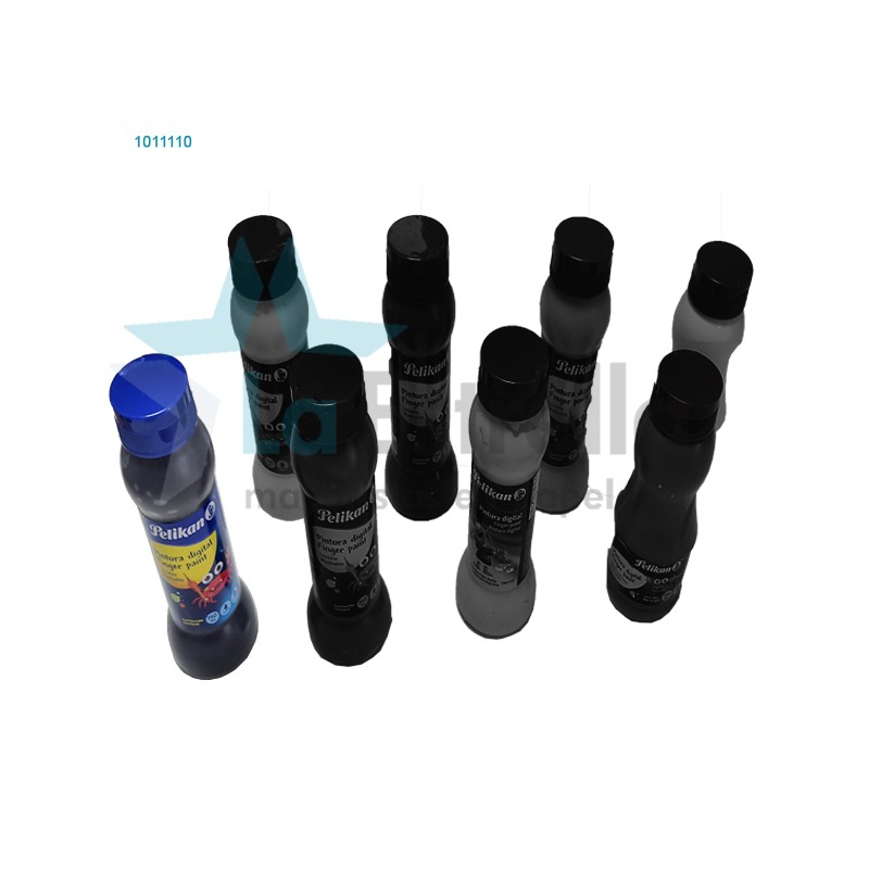 PINTURA DIGITAL PELIKAN FRASCO DE 150 ML. AZUL /12