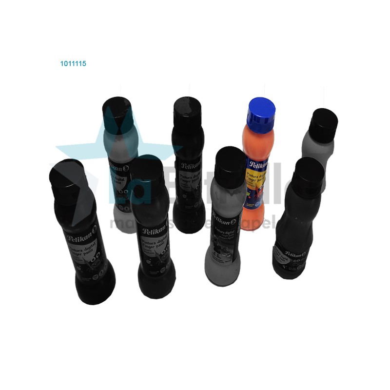 PINTURA DIGITAL PELIKAN FRASCO DE 150 ML. NARANJA /12