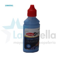 PINTURA TEXTIL VINCI AZUL CLARO 30 ML /48