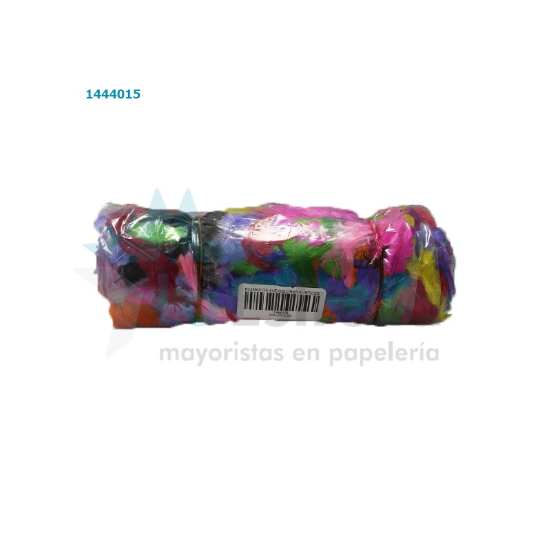 PLUMAS DE AVE COLORES SURTIDOS