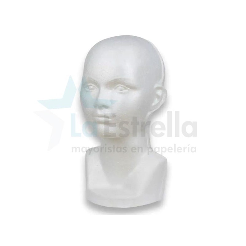 CABEZA ESTILIZADA DE UNICEL 592E /5