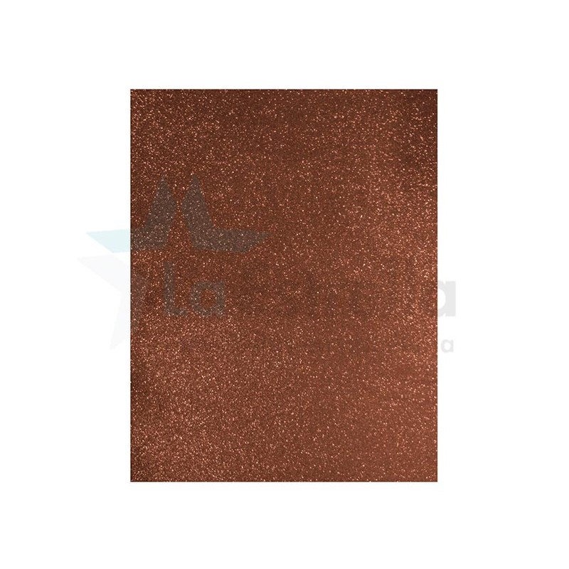 FOAMY EN PLIEGO DIAMANTADO PASCUA CAFE 55 X 43 / 10