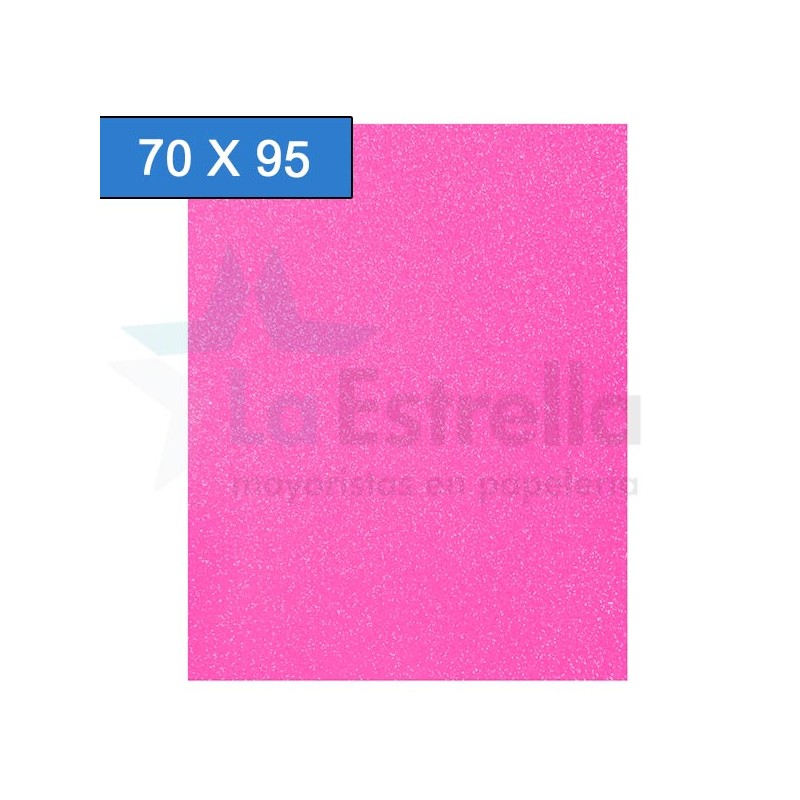 FOAMY EN PLIEGO PASCUA ROSA PASTEL 70 X 95 CM / 10
