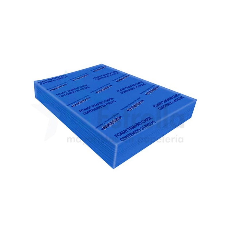 FOAMY LISO T/C AZUL OSCURO (REY) DE 2mm DE ESPESOR/17