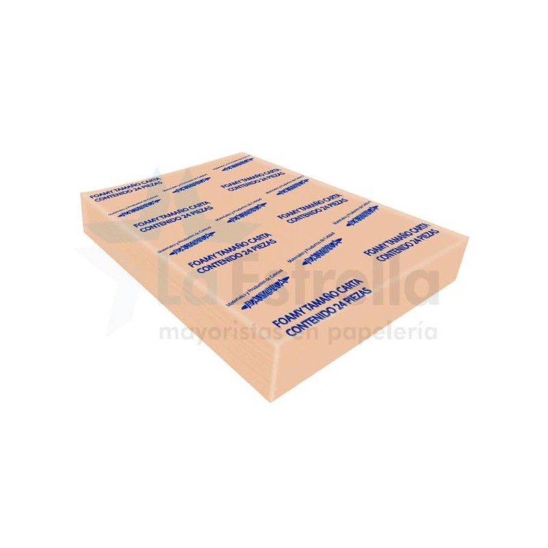 FOAMY LISO T/C CARNE CLARO (CA) 2mm DE ESPESOR/17