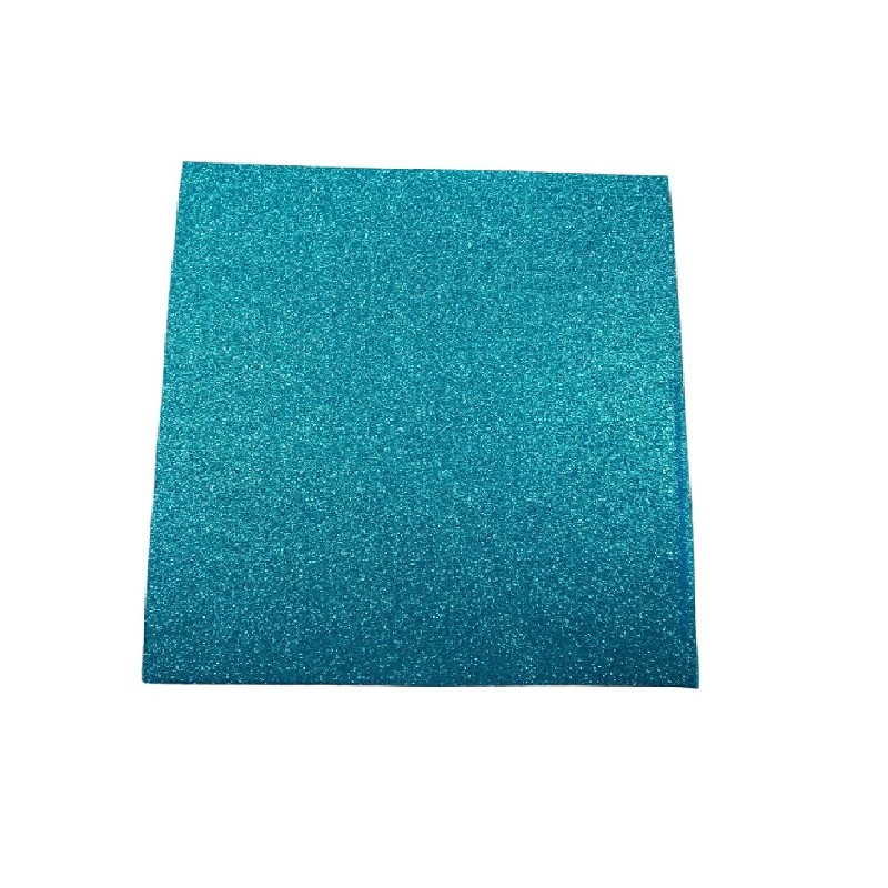 FOAMY T/C PASCUA C/DIAMANTINA AZUL ELECTRICO (COBALTO) 2mm DE ESPESOR MOD. / 20