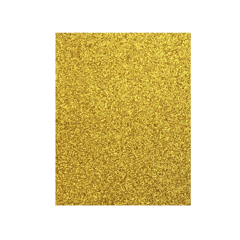 FOAMY T/C PASCUA C/DIAMANTINA IRIS DORADO (AMARILLO) 2MM DE ESPESOR /20