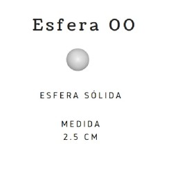 BOLAS DE UNICEL # 00 25 mm. /50