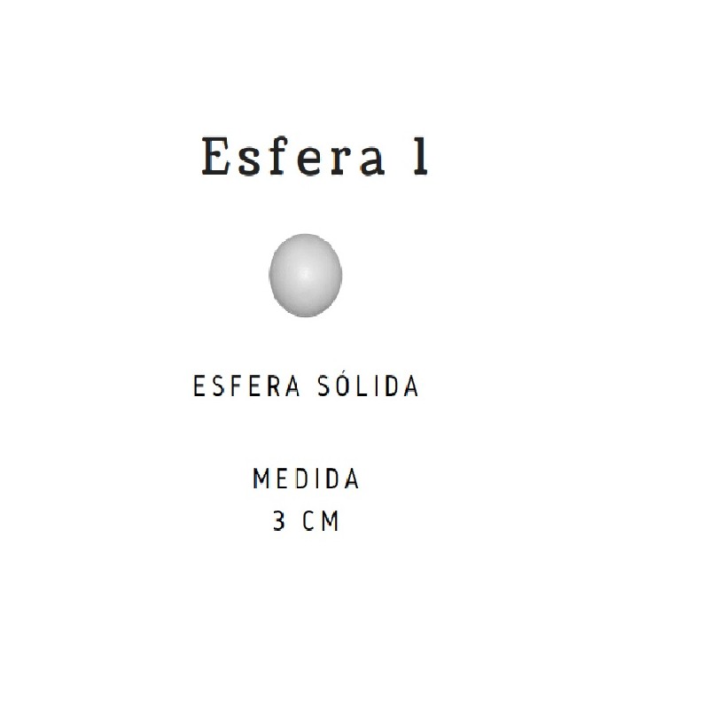 BOLAS DE UNICEL # 1 30 mm /10