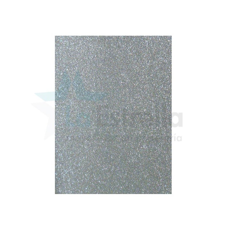 FOAMY EN PLIEGO DIAMANTADO PASCUA PLATA 55 X 43 / 10