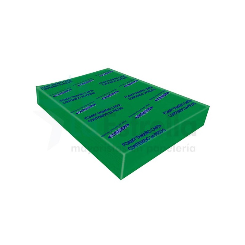 FOAMY LISO T/C VERDE OSCURO (BANDERA - VO) 2mm DE ESPESOR/17