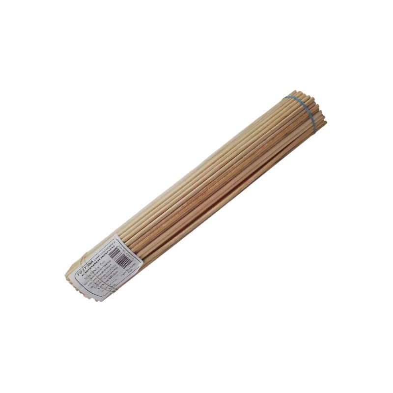 PALO DE MADERA 4 MM X 45 CM