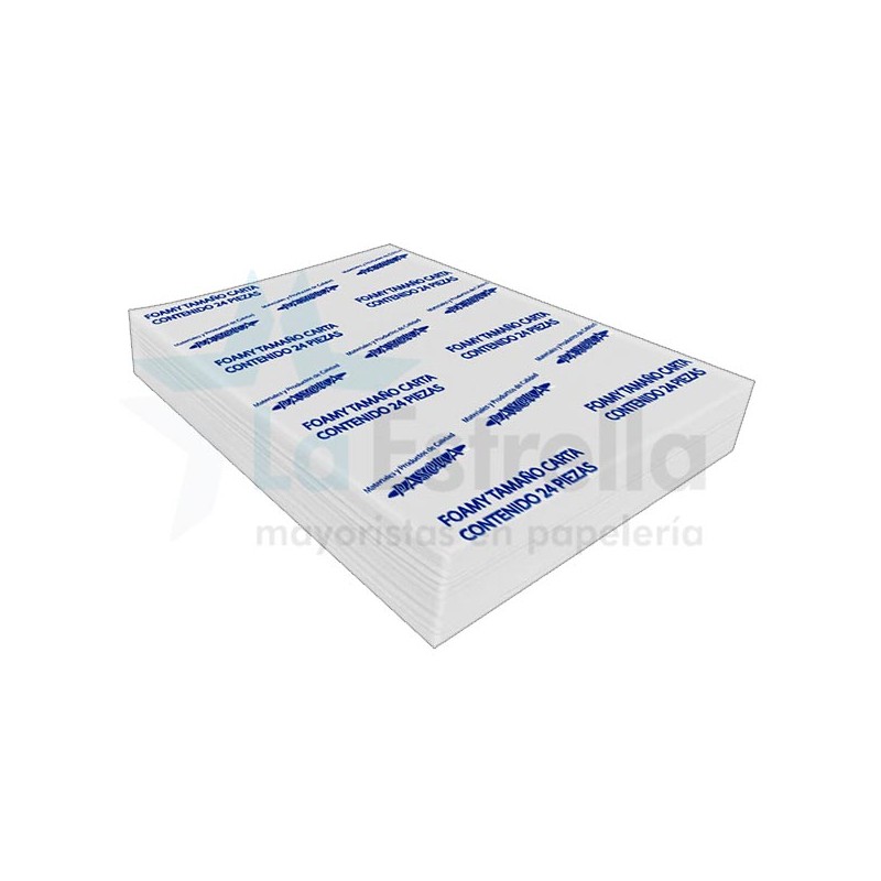 FOAMY LISO T/C BLANCO DE 2mm DE ESPESOR / 17