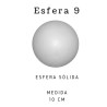 BOLAS DE UNICEL # 9 100 mm. /10